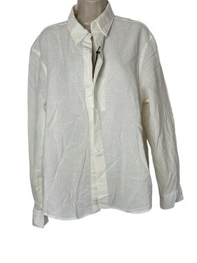 Zara cream button up